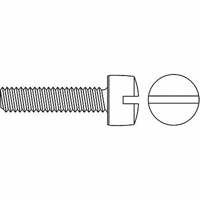 MS #4-40 Zinc Plated 1/4 L 10000PK