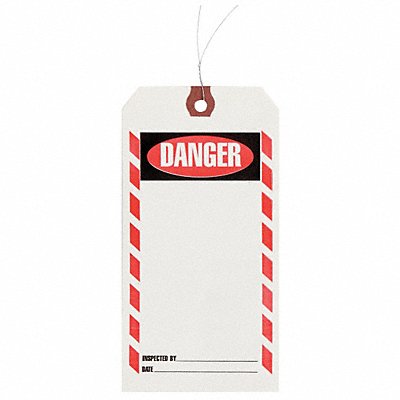 Inspection Tag Paper Danger PK1000