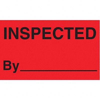 Instructional Label Inspection PK500