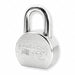 Keyed Padlock 15/16 in Round Silver