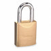 Keyed Padlock 29/32 in Rectangle Gold