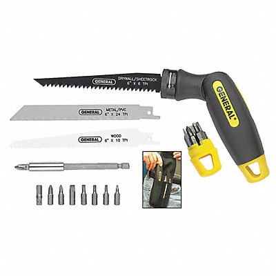 Saw/Screwdriver Set 14 PC