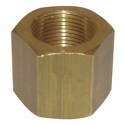 PnlNt Hex Brass 5/8x9/16in 15/32 -32 2PK