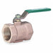 Disc Valve 1 Pc 1/4 In Bronze FNPT