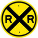 D9728 RXR Traffic Sign 12 Dia