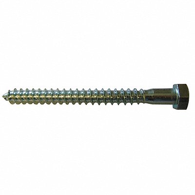 Hex Lag Screw 1/4 Galvan 1.25 L PK100