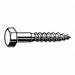 Hex Lag Screw 3/4 Zinc 4 L PK20