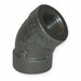 45 Elbow Malleable Iron 4 in FNPT