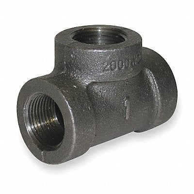 Tee Malleable Iron 1/4 in Pipe Size FNPT