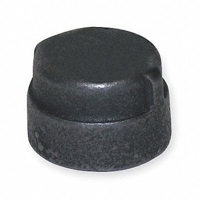 Round Cap Malleable Iron 1/4 in NPT