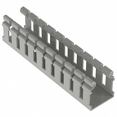 Wire Duct Wide Slot Gray L 6 Ft