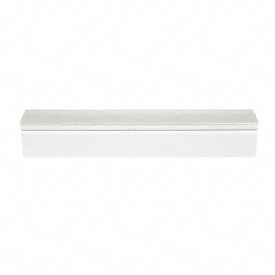 Wire Duct Hinging Cover White L 6 Ft