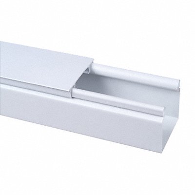 Wire Duct Hinging Cover White L 6 Ft