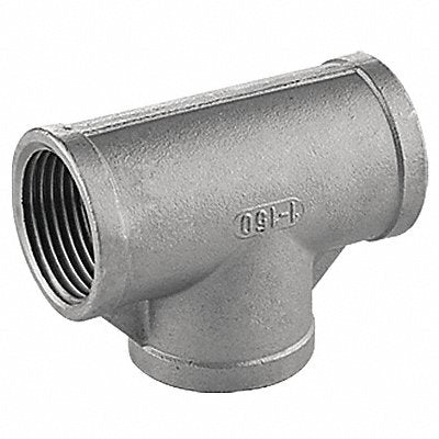 Tee 304 SS 3/8 in Pipe Size Female NPT