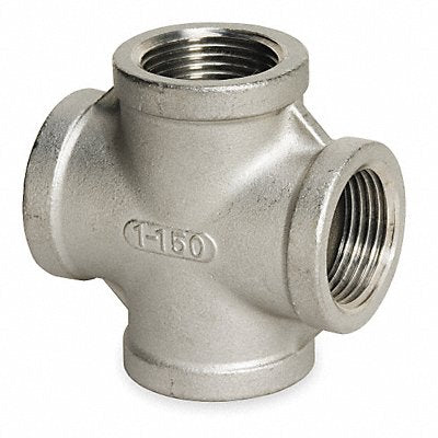 Cross 304 SS 4 in Pipe Size Female NPT