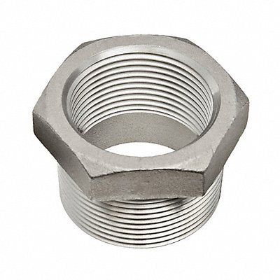 Hex Reducing Bushing 316 SS 3/4 x 1/8 in