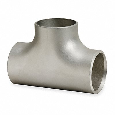 Tee 304L SS 1 1/2 in Pipe Size Buttweld