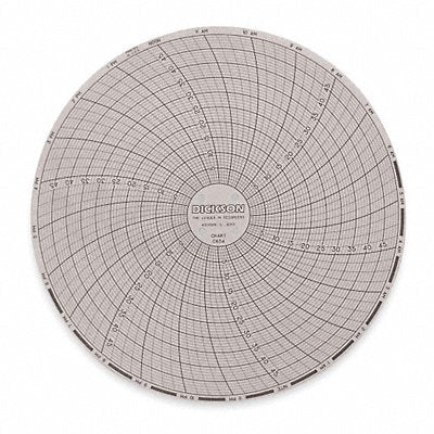 Circular Chart 6 In 0 to 50 24 Hr PK60