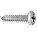 ShtMtlScrw Scrw Sz #10 Zinc 5/8 L PK100