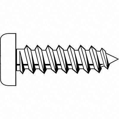 SheetMetalScrw Scrw Sz #7 Zinc 1 L PK100