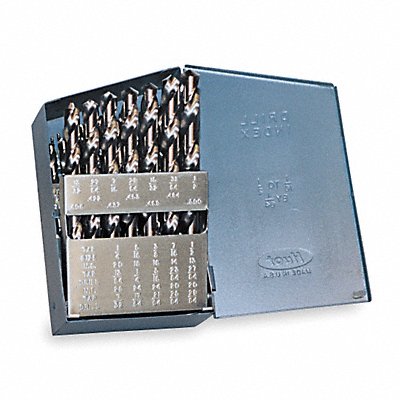 Screw Machine Drill Bit Set 29pc HSS