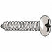 ShtMtlScrw Scrw Sz #6 Zinc 5/8 L PK100