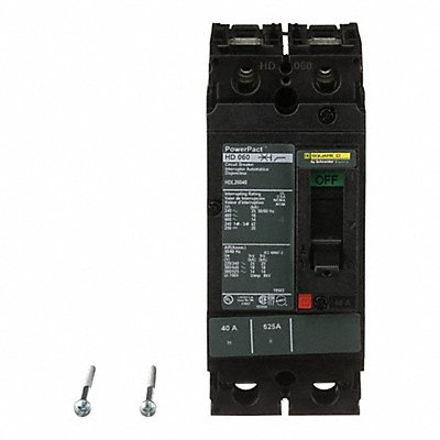 Circuit Breaker 40A 2P 600VAC HD