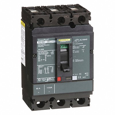 Circuit Breaker 60A 3P 600VAC HG