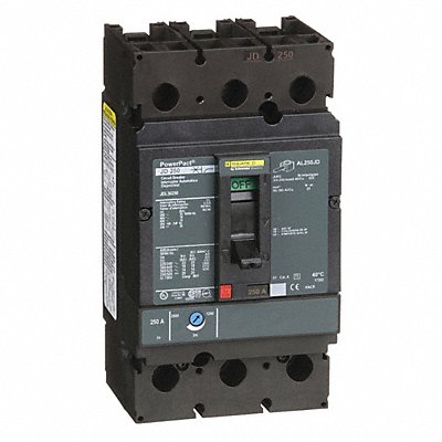 Circuit Breaker 250A 3P 600VAC JD