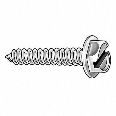 Scrw Sz #12 18-8SS 1.5 L PK100
