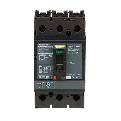 Circuit Breaker 250A 3P 600VAC JG