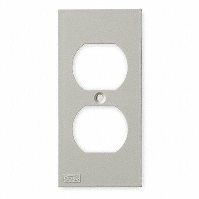 Duplex Faceplate White PVC Plates