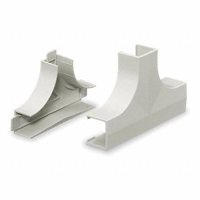 Tee Base and Cover White PVC Tees