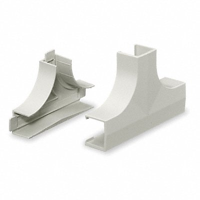 Tee Base and Cover White PVC Tees