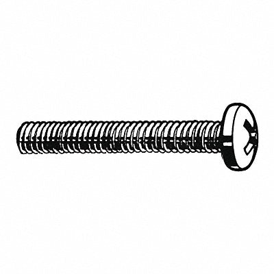 Mach Screw Pan 8-32x2 1/2 L PK100