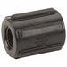 Coupling 1/2 in Schedule 80 FNPT Black