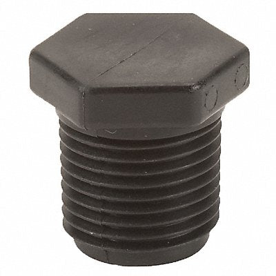 Hex Head Plug 1/2 in Schedule 80 MNPT