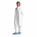 D7996 Cleanroom Coat White Snaps S PK30