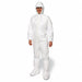 D1429 Coveralls M Wht Tyvek IsoClean PK25