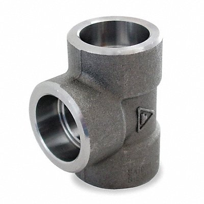 Tee Forged Steel 2 in Pipe Size Socket