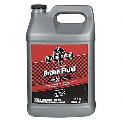 Brake Fluid 1 gal Size Plastic Bottle