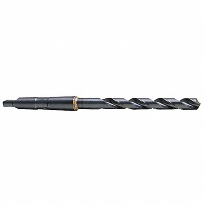 Taper Shank Drill 17/64 #1MT Black Oxide