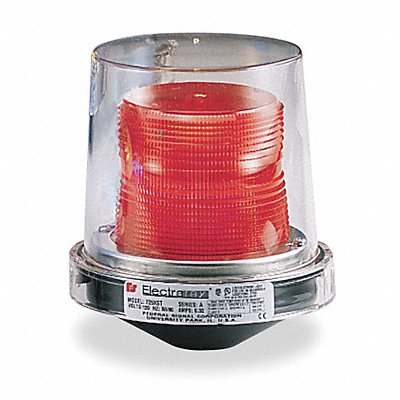 Hazardous Warning Light LED Red 24VAC/DC