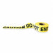 Barricade Tape Yellow/Black 1000ft x 3In