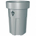 Trash Can 30 gal Gray