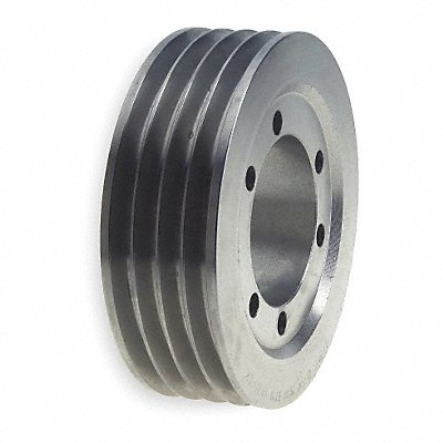 V-Belt Pulley Detachable 4Groove 6.5 OD