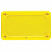 Blank Tag Plstc 2 1/5in H 3 5/7in W Yllw