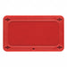 Blank Tag Plastc 2 1/5in H 3 5/7in W Red