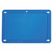 Blank Tag Plstc 3 1/5in H 4 5/7in W Blue