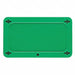 Blank Tag Plastc 2 1/5in H 3 5/7in W Grn